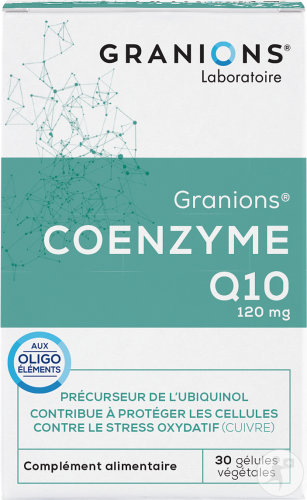 Granions Coenzyme Q10 120mg 30 Gélules Végétales
