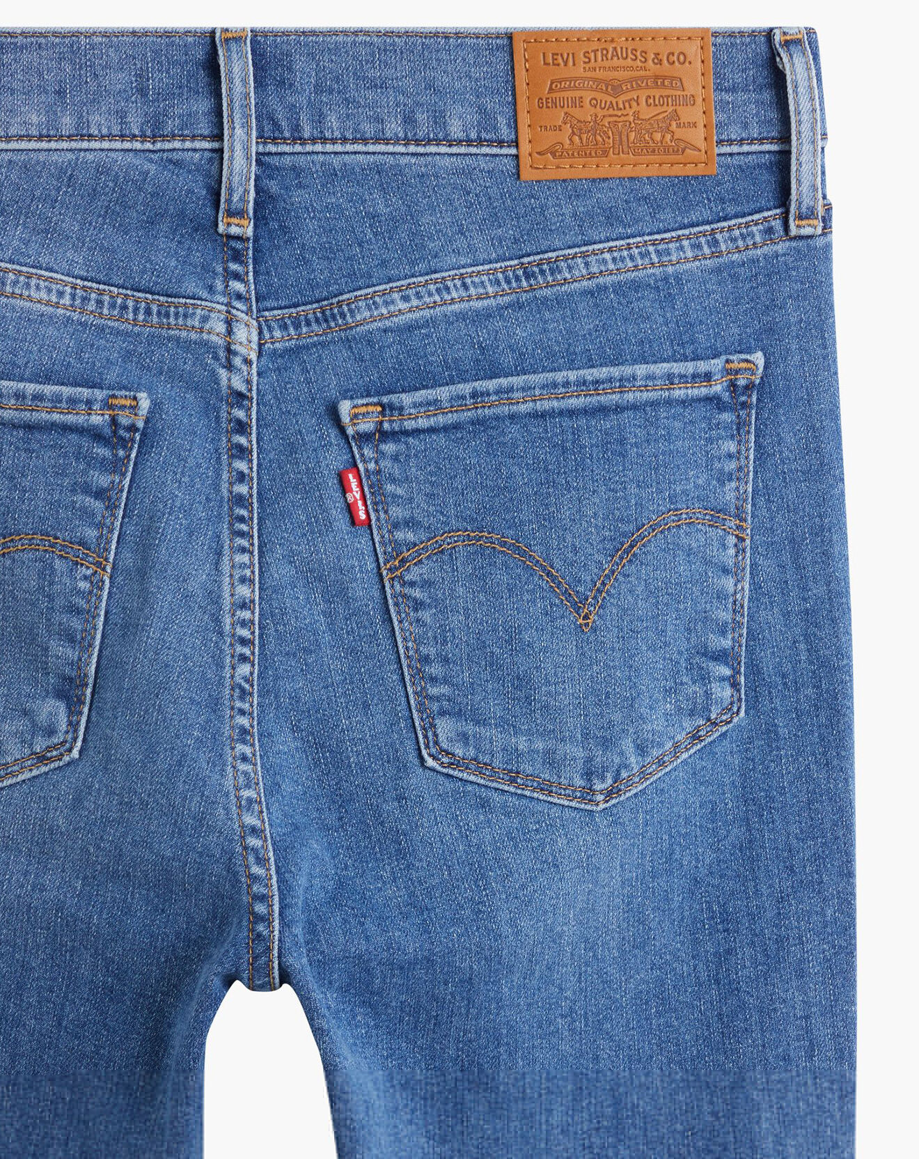 Levi's® Jean 720 skinny Sculpt with Hyperstretch bleu