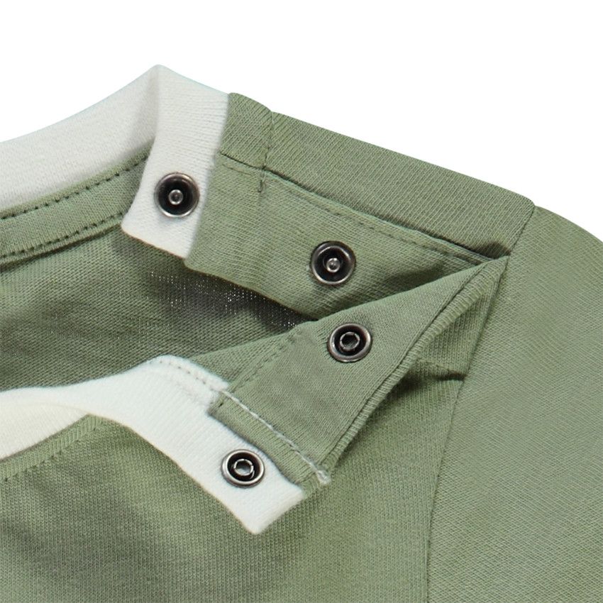 Combishort motif dromadaires pour bébé garçon - Vert