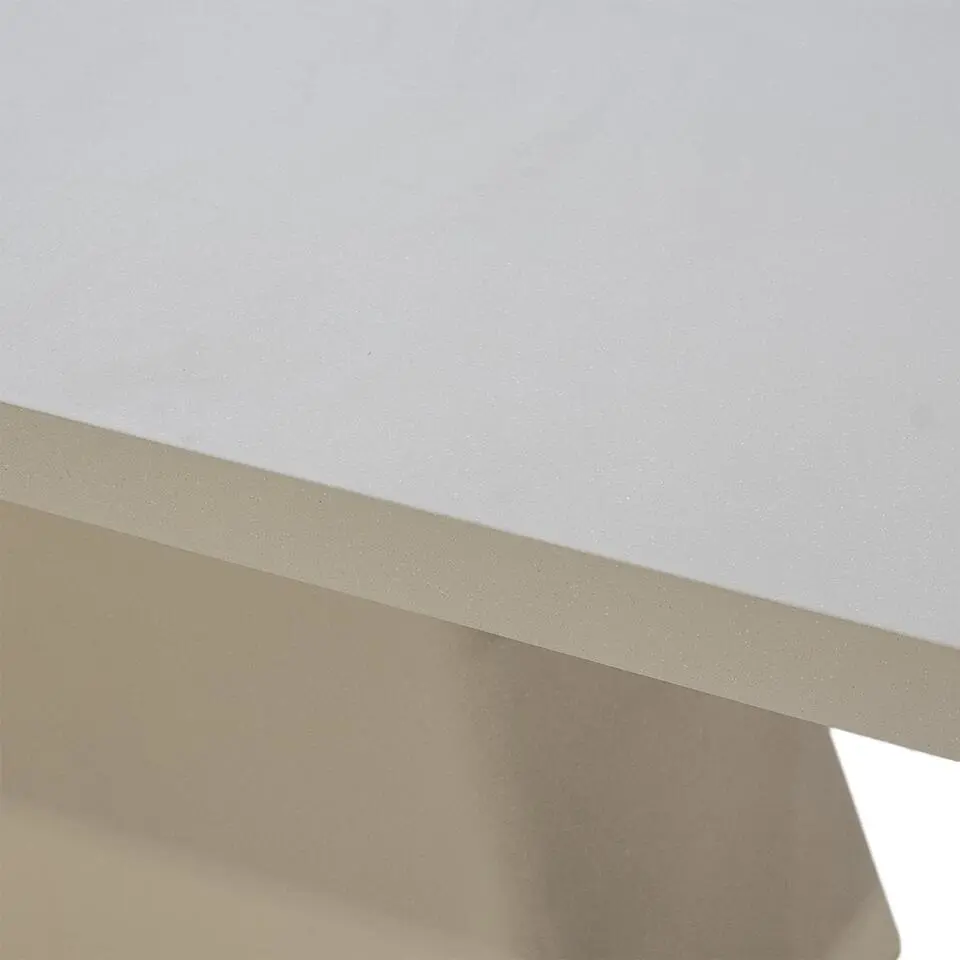 Eettafel Rechthoek 200cm - Beige Eco Composiet - Avia
