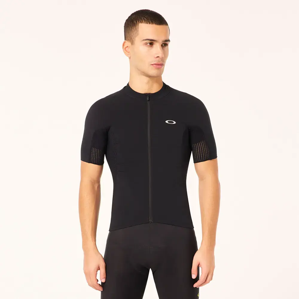 Oakley Endurance Ultra Vented Fietsshirt Korte Mouwen Zwart Heren
