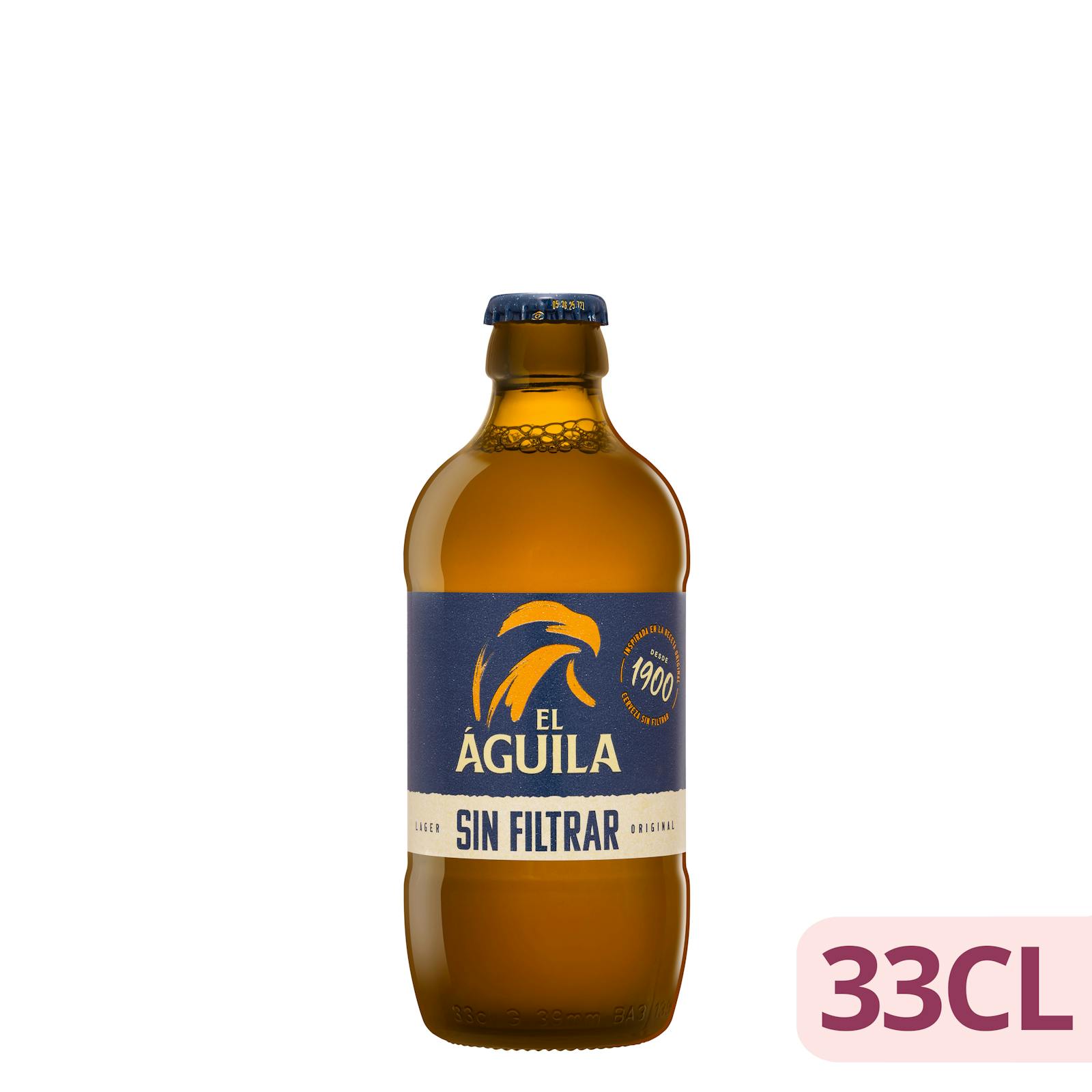Bière El Águila non filtrée