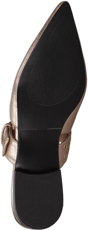 Cycleur de Luxe Lamium leren slingback loafers rosé