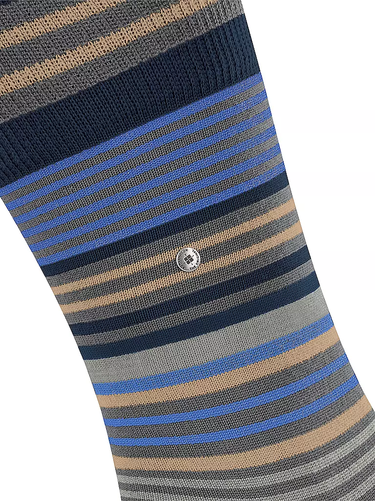 BURLINGTON Herren Socken STRIPE 40-46 dark grey olive