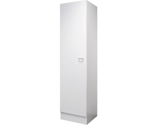 Flex Well Lucca voorraadkast, BxDxH 50 x 57 x 200 cm, mat wit, gedemonteerd, scharnier omkeerbaar (links of rechts te monteren)