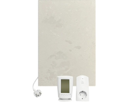 Infrarood natuursteenkachel ComfortStone Terra 40x60 cm 500 watt incl. draadloze thermostaat