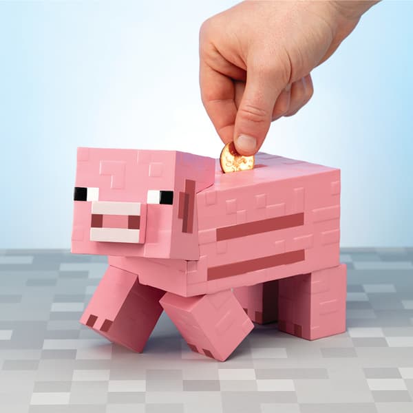 Pig Money Bank, Minecraft