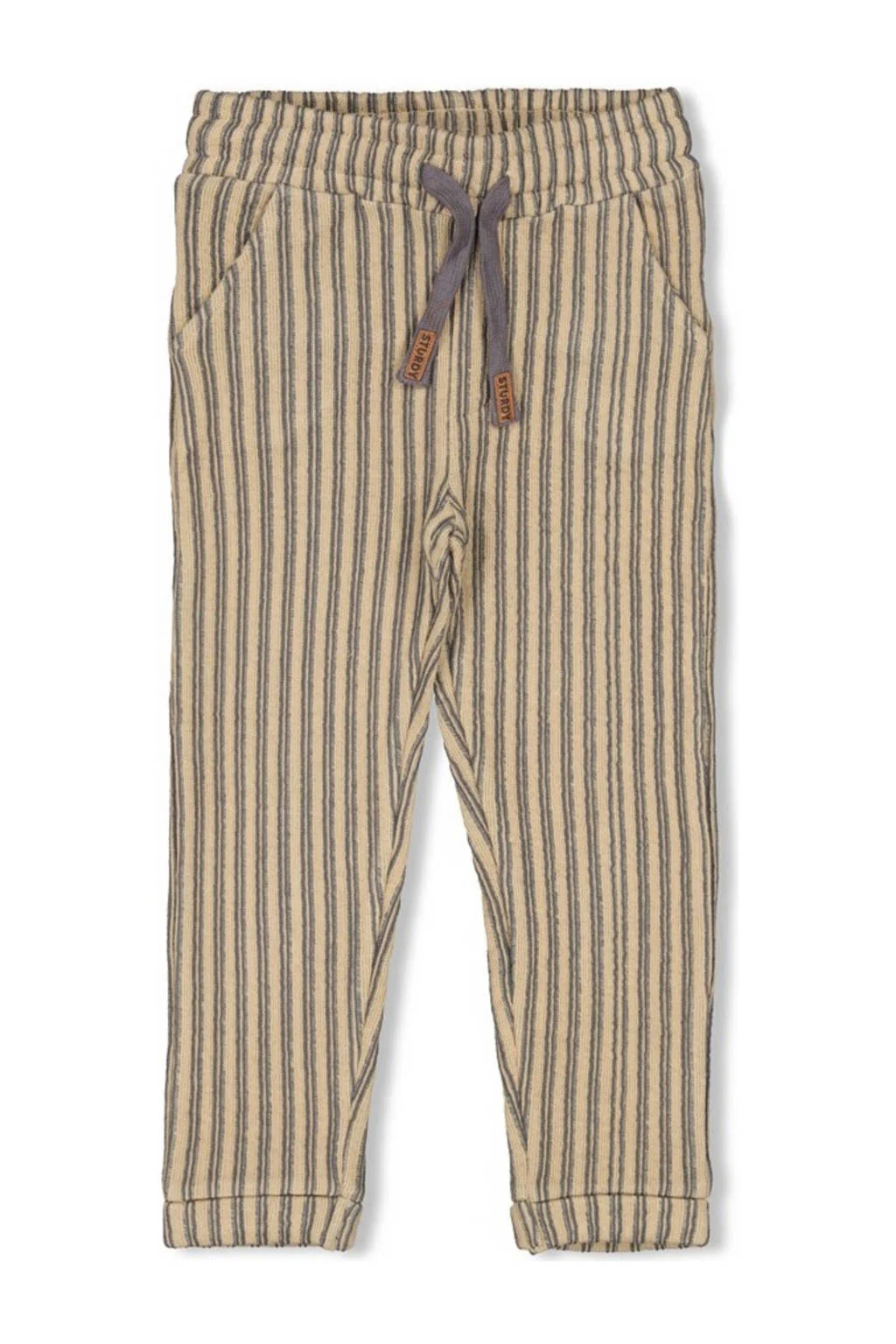 Sturdy regular casual broek beige