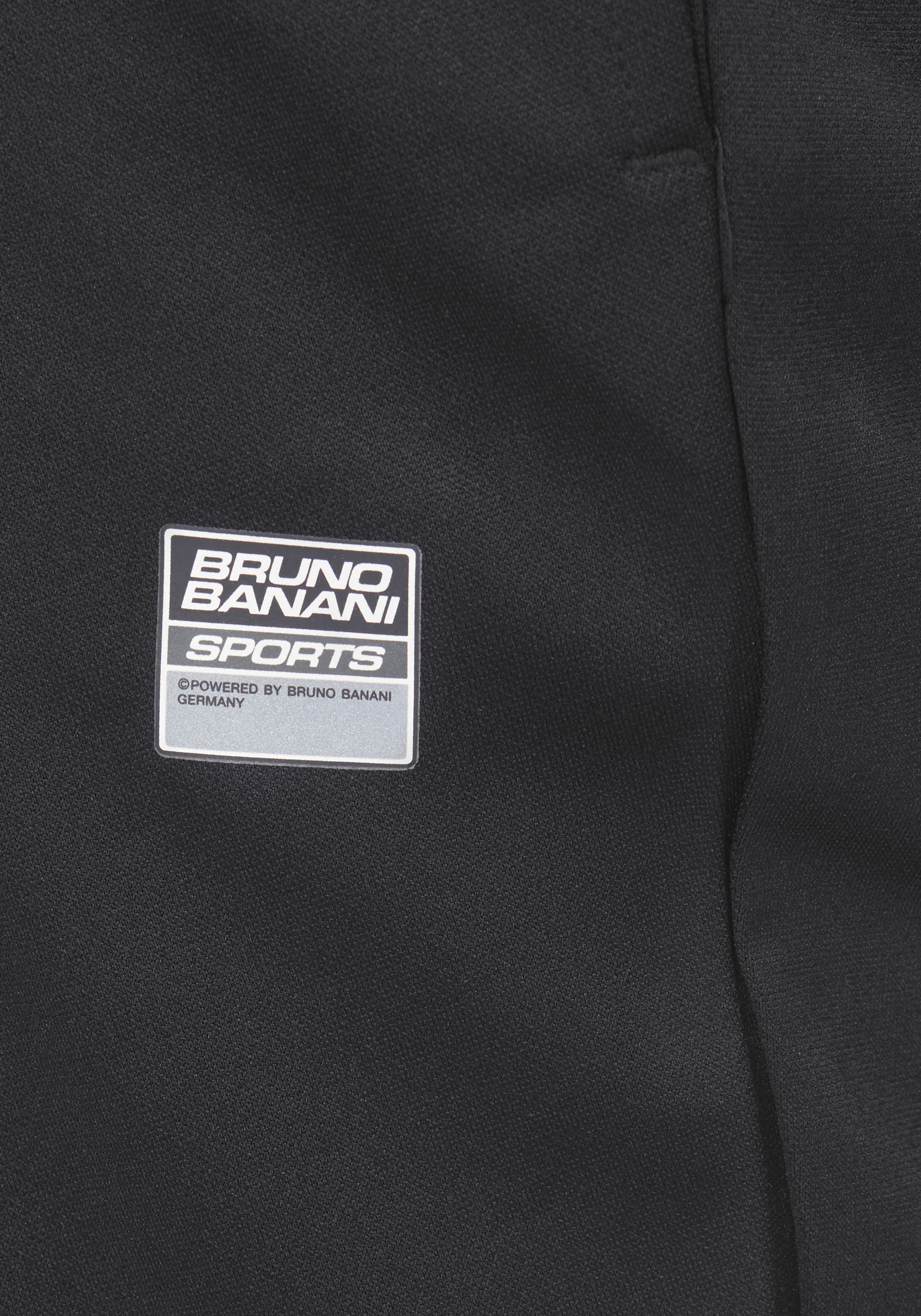 Bruno Banani Trainingshose  mit Reissverschluss am Beinabschluss