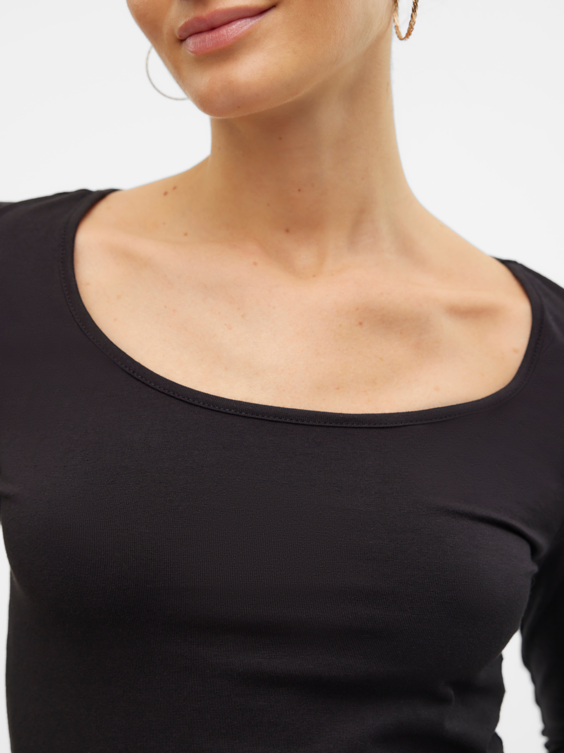 Vero Moda Langarmshirt »VMMAXI«, aus Bio-Baumwolle
