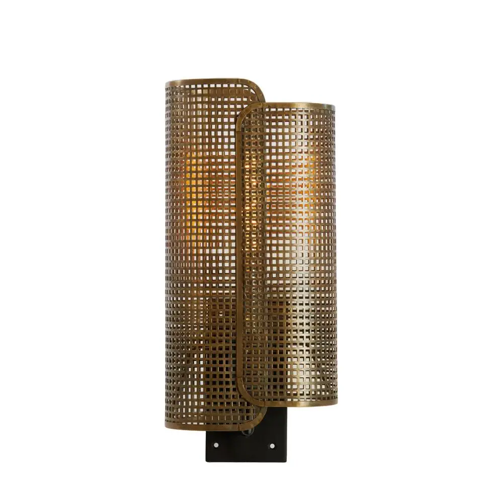 Wandlamp Maci - Brons - 20x16x45cm