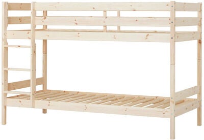 Hoppekids ECO Comfort Køyeseng med 2 stk. Skummadrasser 90x200, Tre