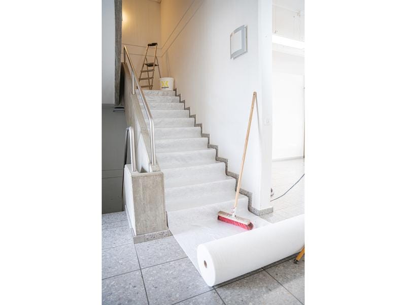 FloorOne Abdeckvlies Premium 180g/M2- 1m x 50m Abdeckfolie