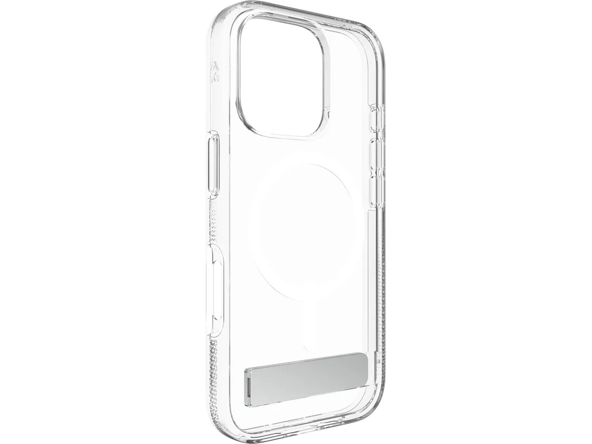 iPhone 16 Pro MagSafe Hülle Crystal Palace Snap KS mit Aufstellfunktion Recycled (702315048) - Transparent