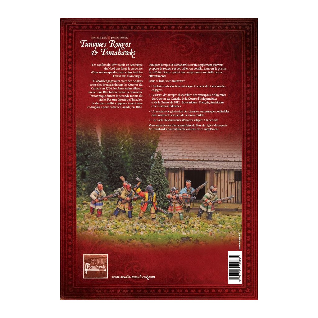Mousquets & Tomahawks : Tuniques Rouges & Tomahawks