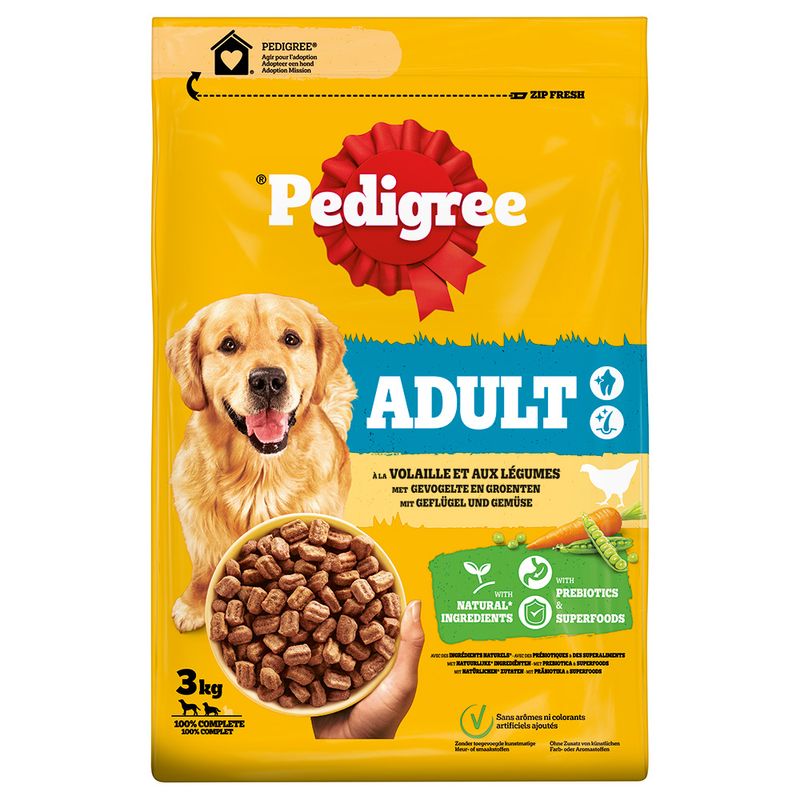 Pedigree Adult volaille, légumes