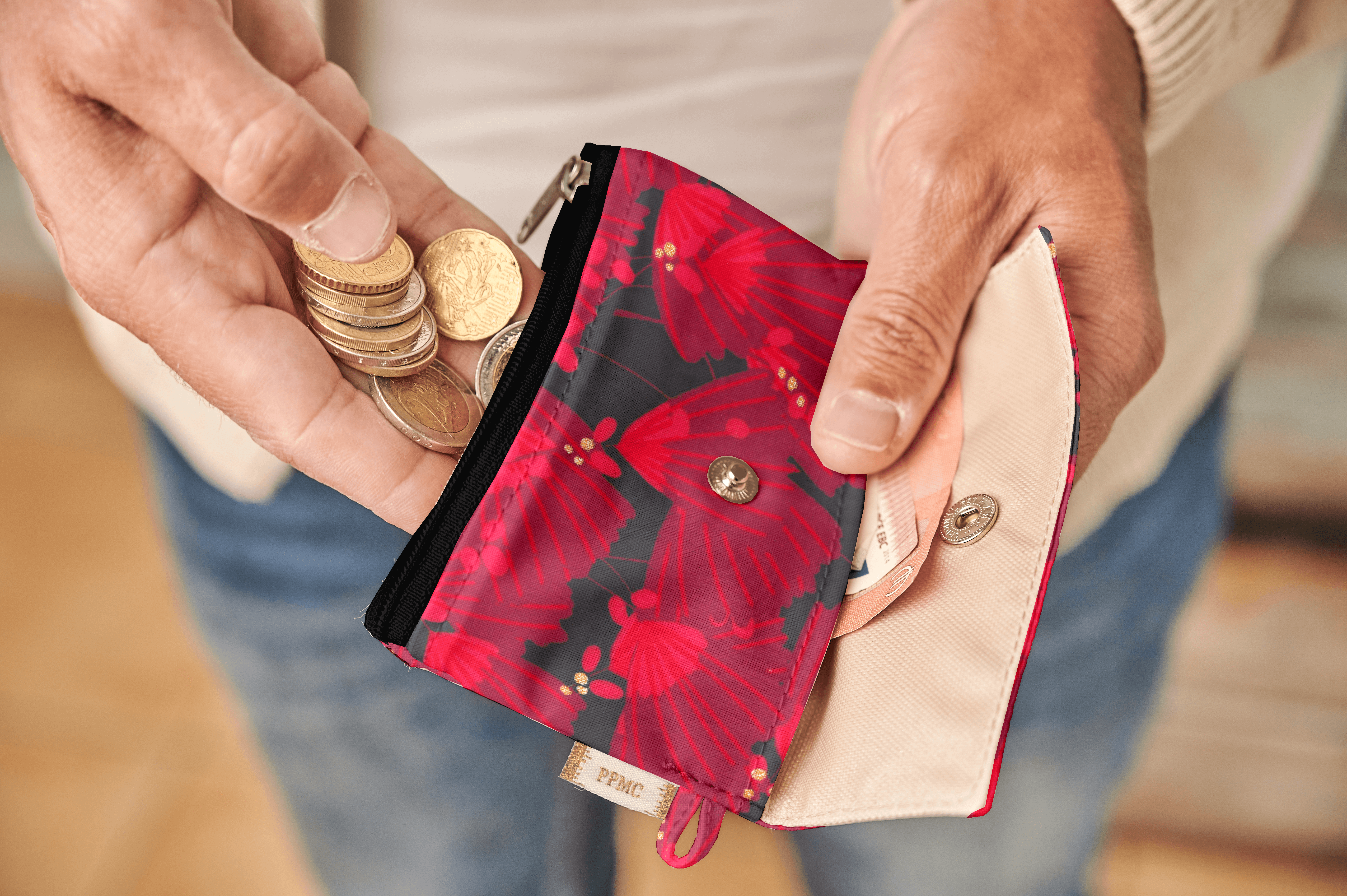 Mini Pochette Porte-Monnaie Féérie Fuchsia