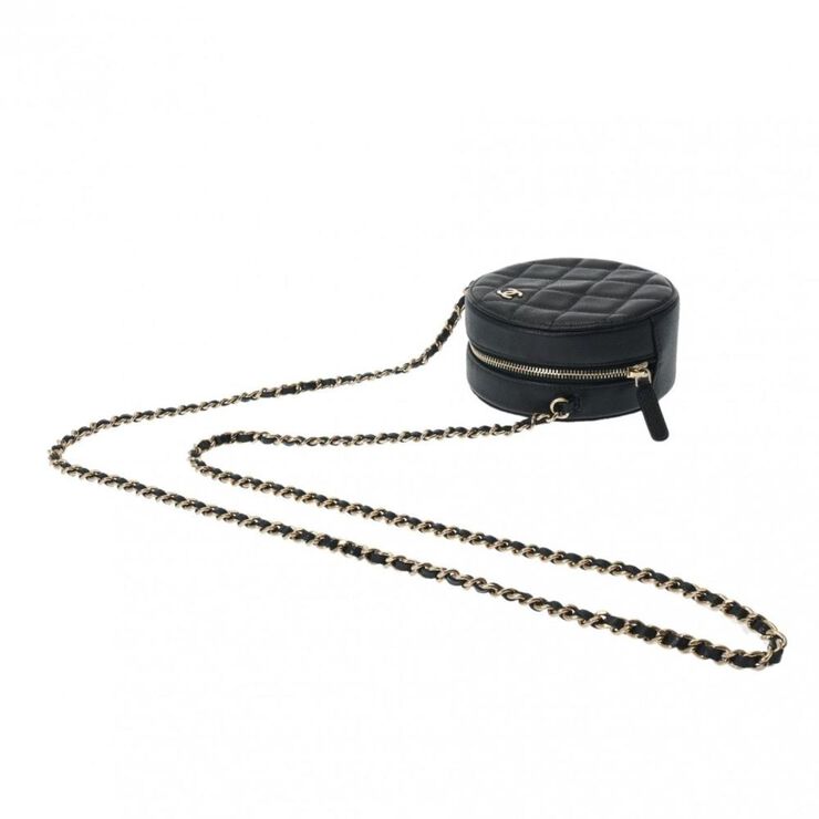 Chanel Vintage Chanel Crossbody Bag Black