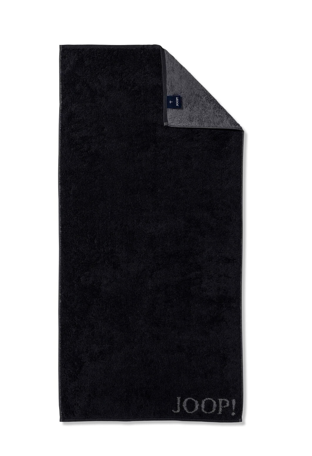 JOOP! Handtuch DOUBLEFACE 50 x 100 cm schwarz