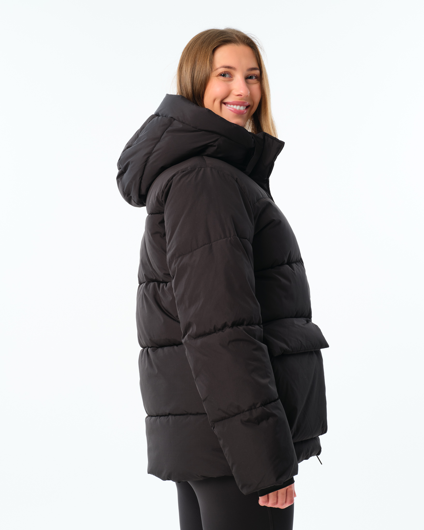 LEVITY Holly Puffer Jacket Black