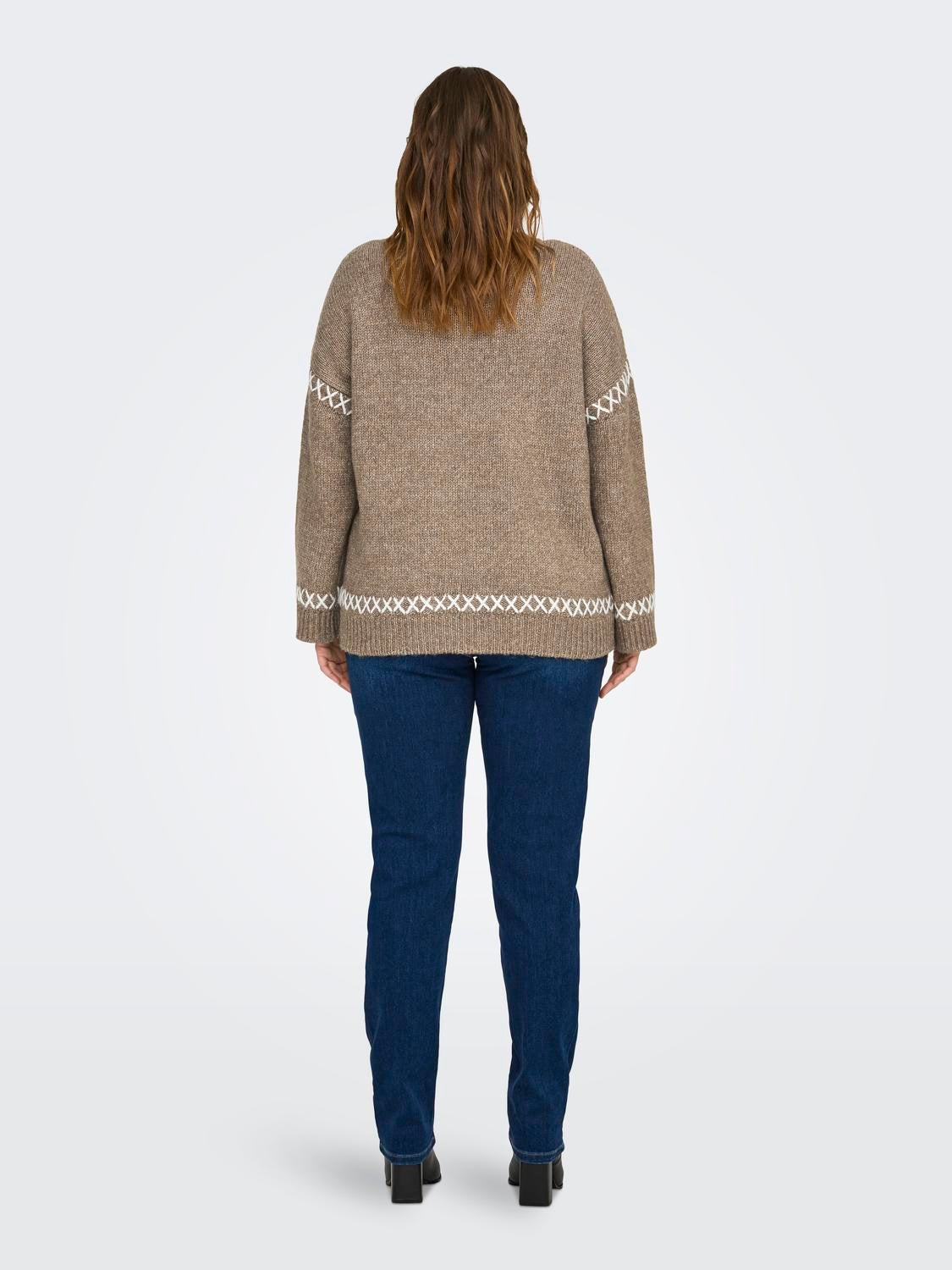 CARAMANDA Strickpullover Malt Ball