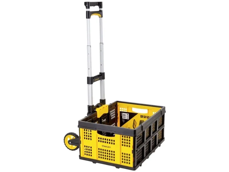 Stanley Stanley 60kg Foldable Hand Truck & 25kg Foldable Basket SXWTD-509 Sækkevogn Bæreevne (max.): 60 kg