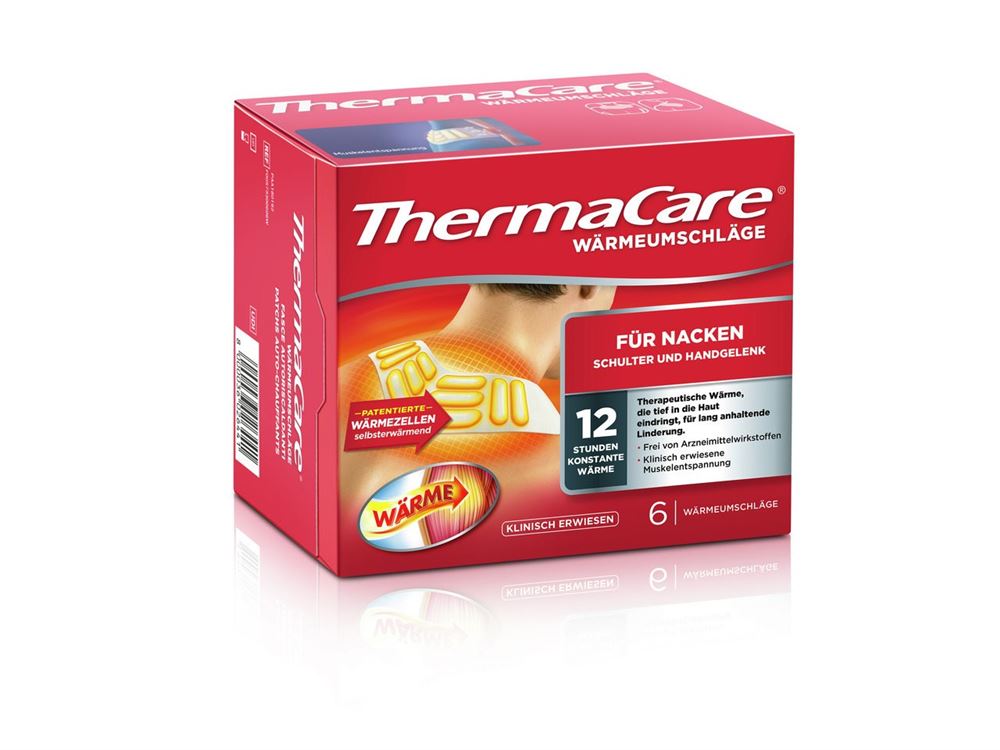 THERMACARE Nacken Schulter Arm Patch<br>6 Stück