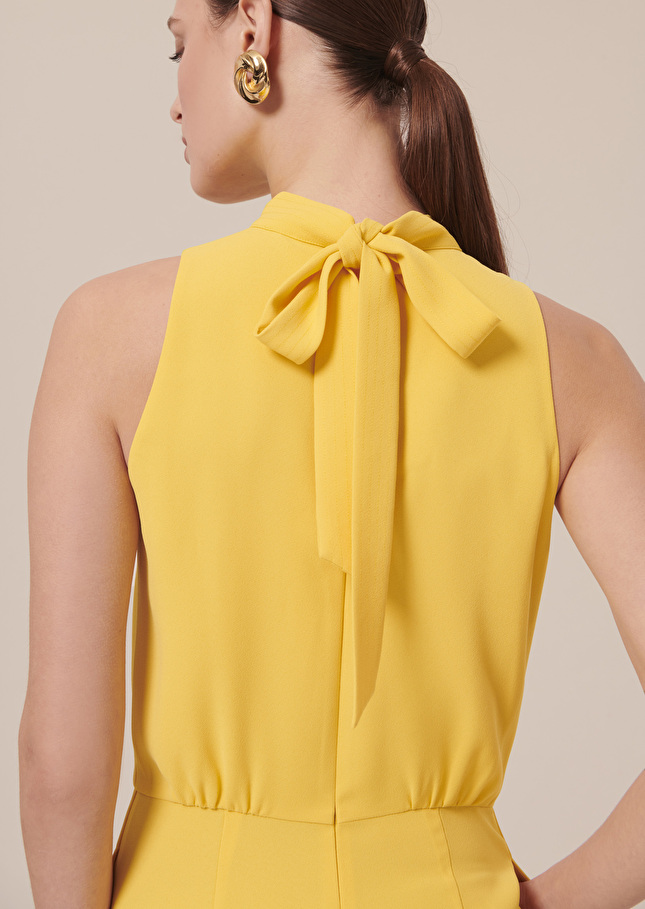 Combinaison Cecilejaune en crêpe