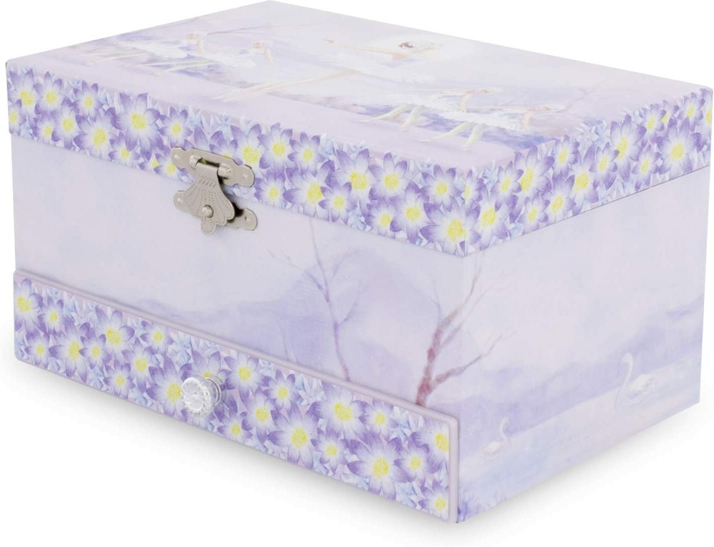 Coffret musical lac des cygnes