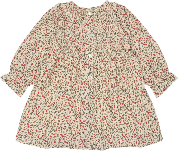 The New TNSLyanra L_S Dress Angora nature aop