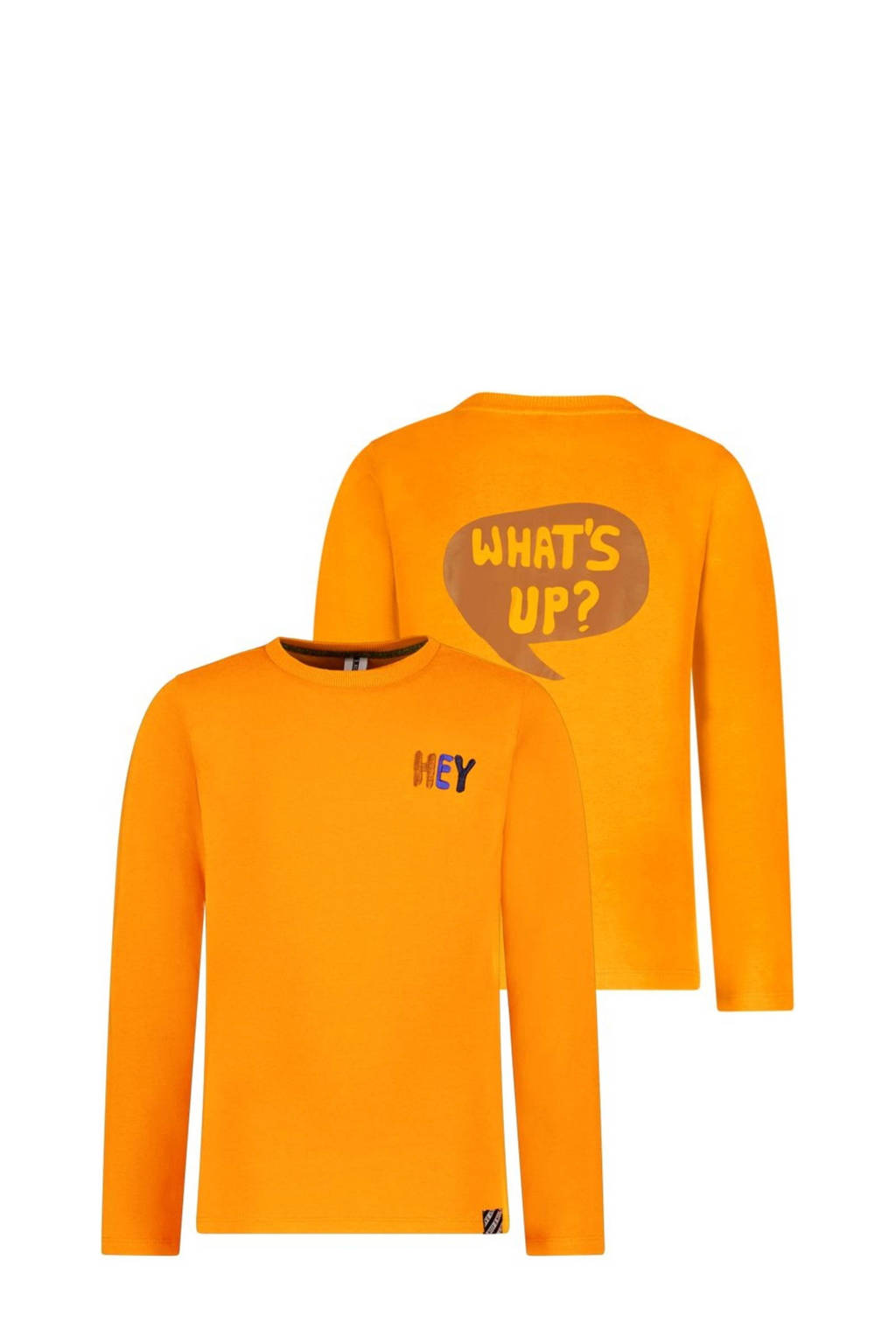 B.Nosy longsleeve Trevor lichtoranje