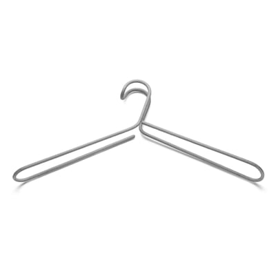 Kleiderbügel Gallo Tex, Grau