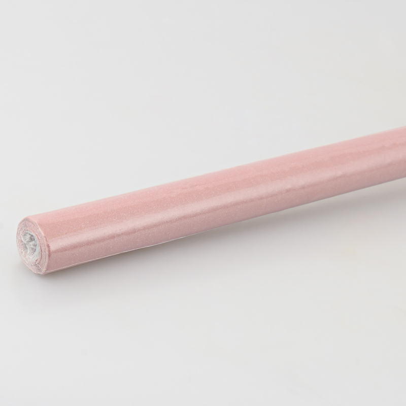 Nappe damassée rose pétale