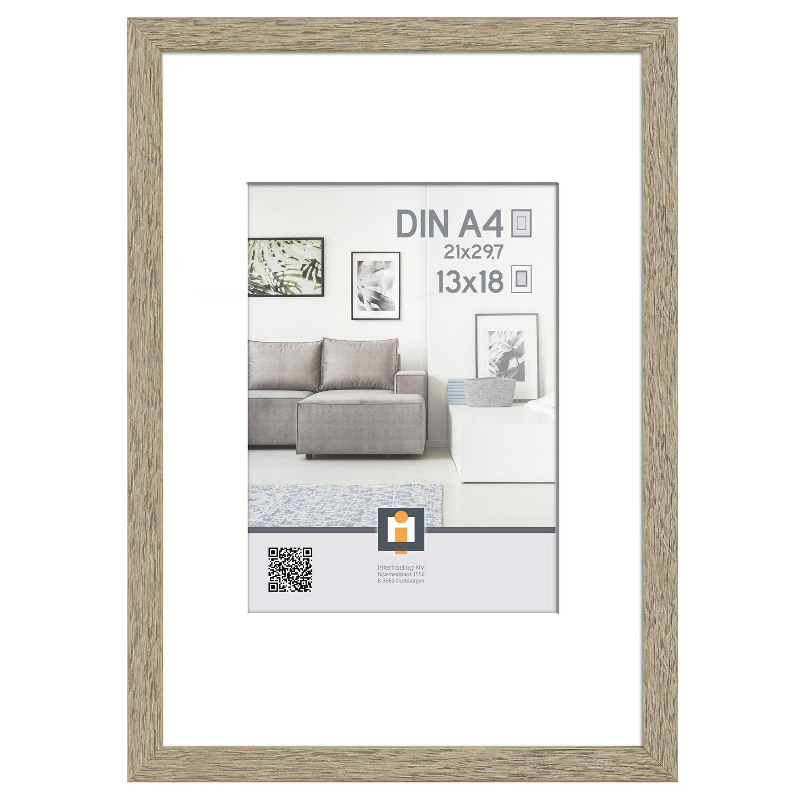 Bilderrahmen - vintage - 23x32 cm