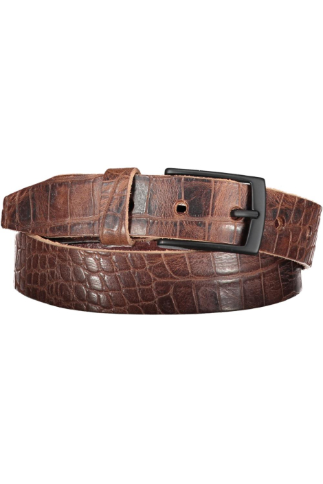 Red Temple bruine heren riem