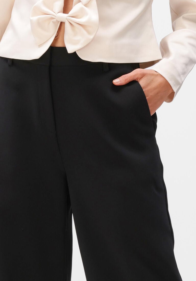 zwarte dante6 wijde broek alain tailored pants