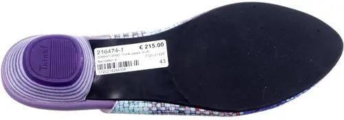 000941-9000 Think paars multi - maat 42 slingback paars multi - maat 42 Calandschoen