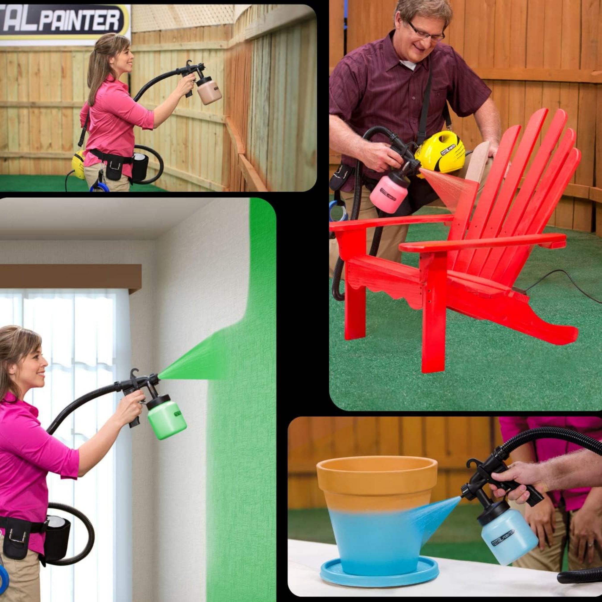 Best Direct® Farbsprühgerät - professionelles Farbsprühsystem Total Painter