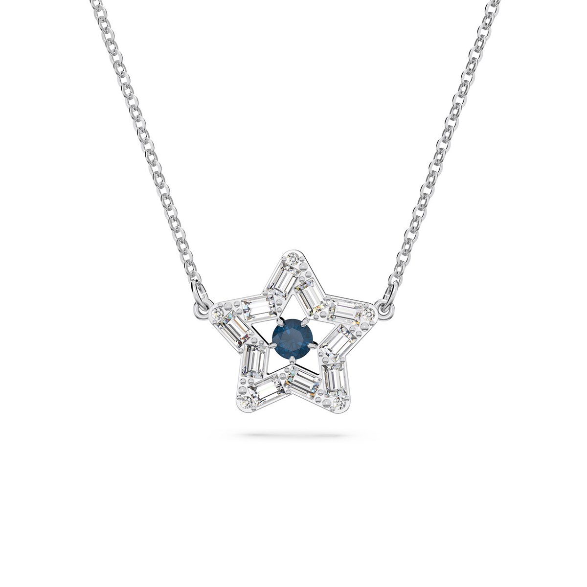 Collier Swarovski Stella bleu
