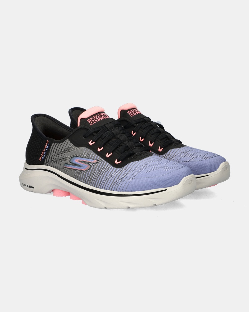 Skechers Hand Free Slip-Ins GoWalk 7 Instapschoenen  - zwart