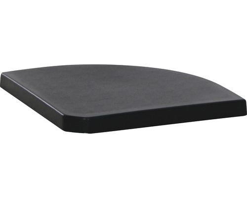 Bodemplaat Quadro light 2er sw