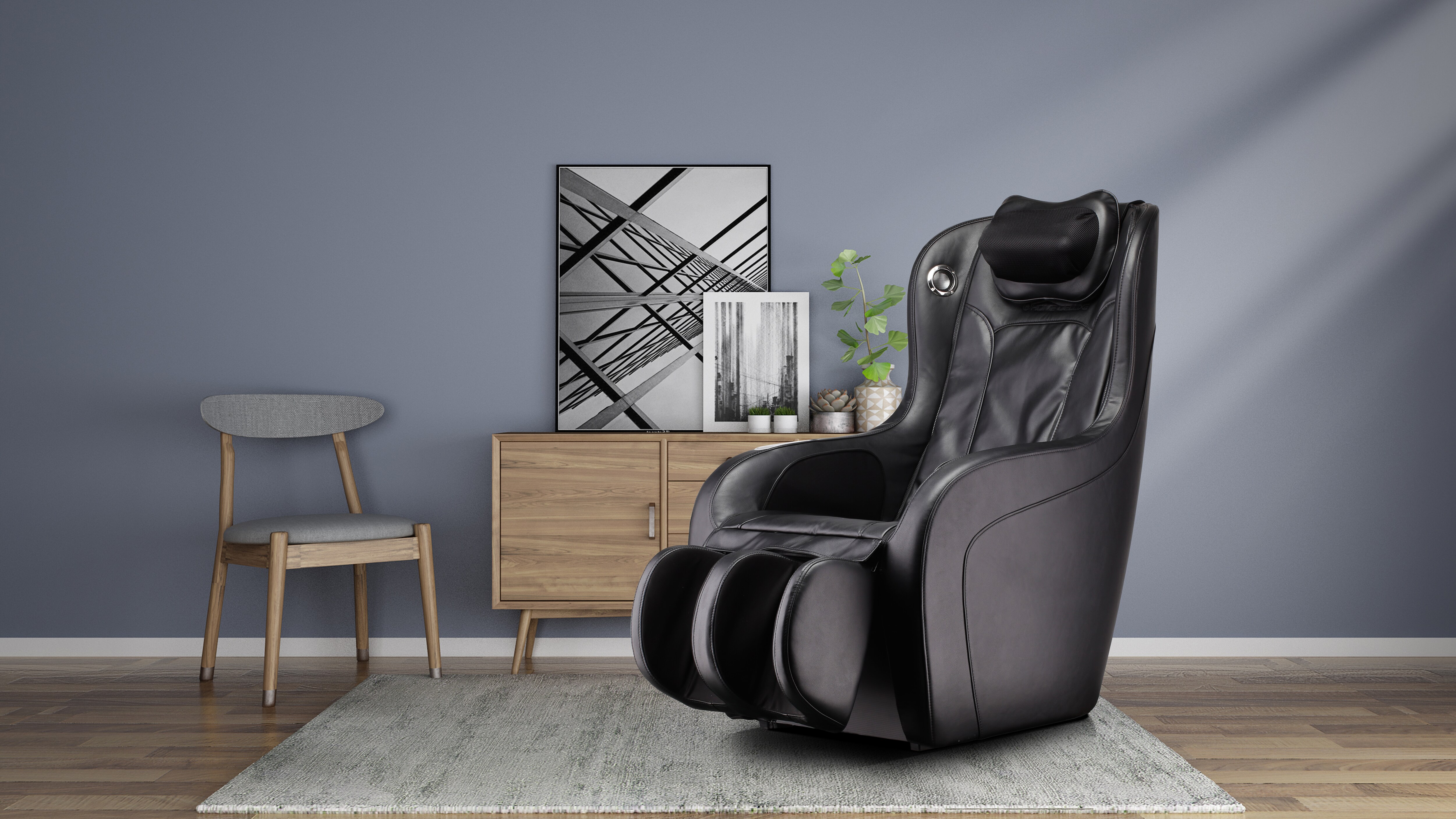 HOME DELUXE Massagesessel Allegria - Schwarz - versch. Farben
