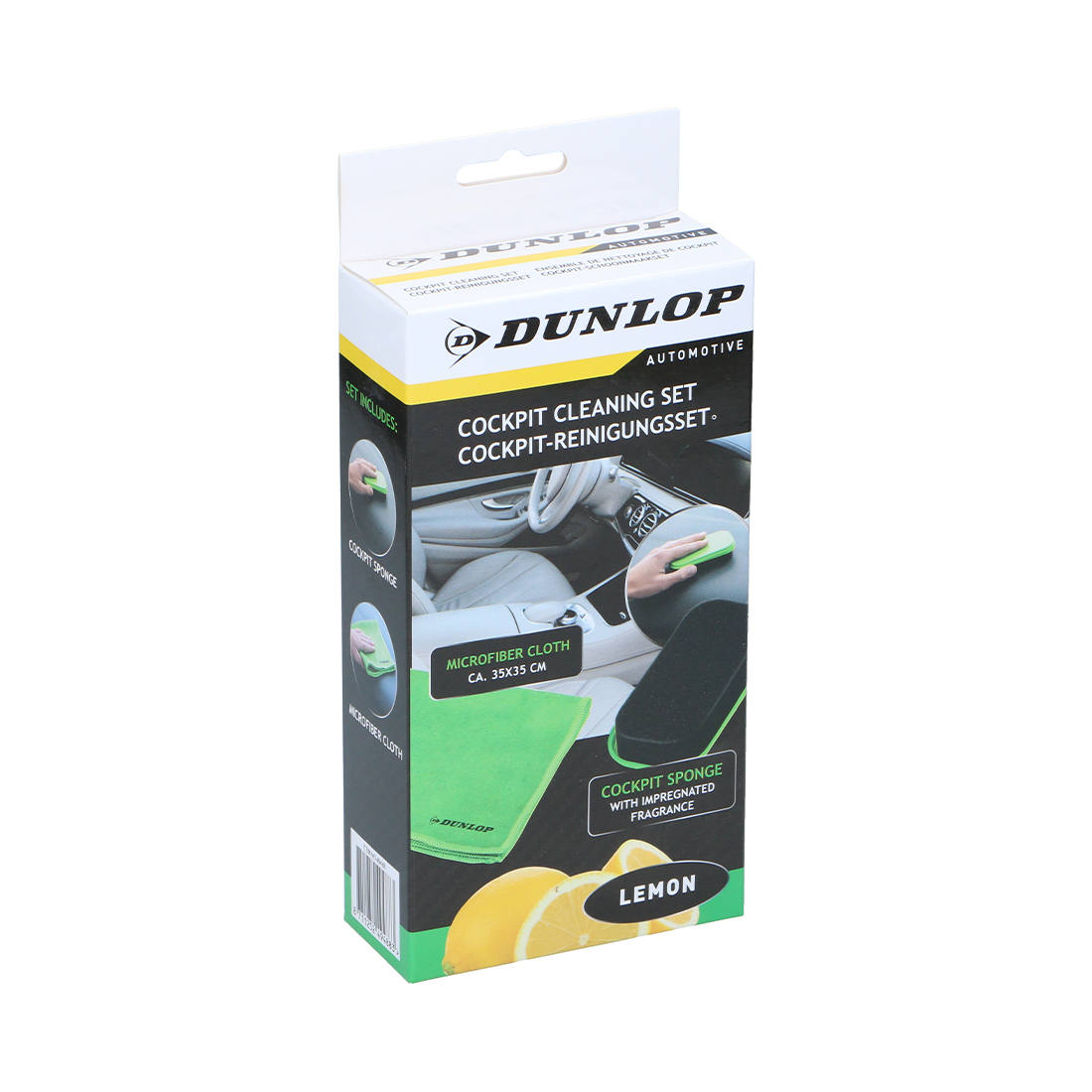 Dunlop Autoreinigungsset Cockpit 2tlg