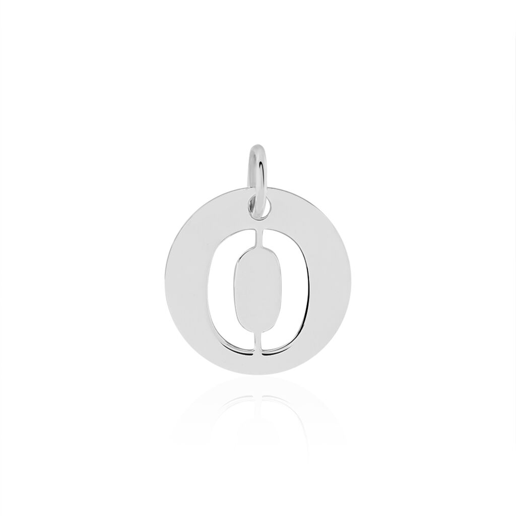 Pendentif Elio O Argent Blanc