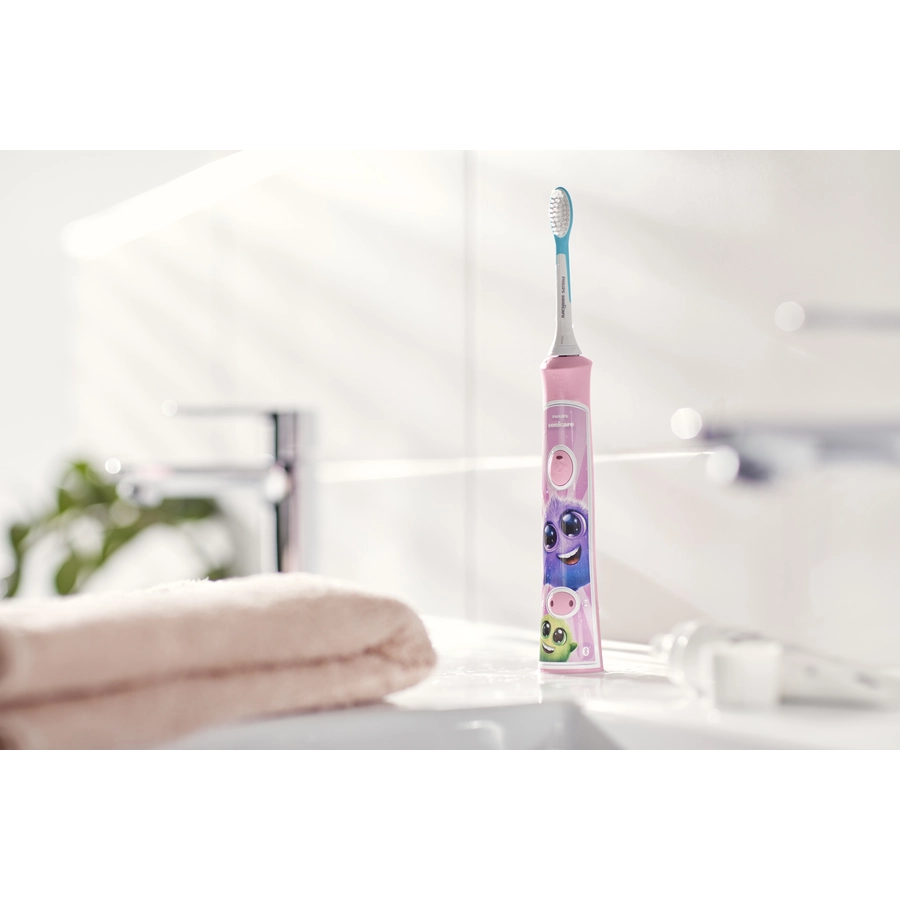 Philips sonicare Elektrische Schallzahnbürste HX635242 For Kids rosa