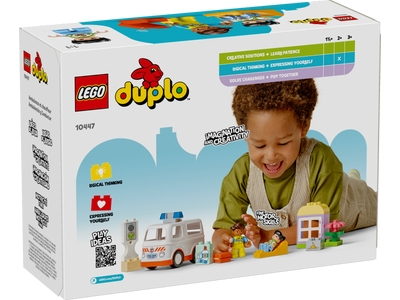 LEGO Ambulance met chauffeur (10447)