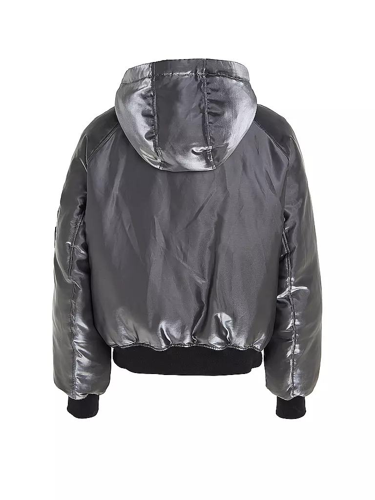 CALVIN KLEIN JEANS Jacke  silber
