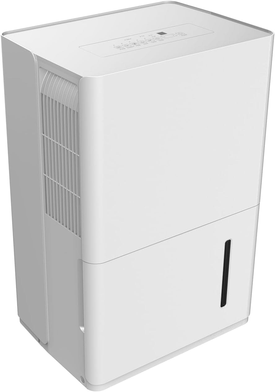 Comfee Luftentfeuchter 30L/24h, Raumgröße ca.180m³(80m²), Intelligenter Entfeuchtermodus, Smart Dehumidifier für Wohnung, Bad & Keller, 24H Timer, Wassertank 3L, MDDP3-30DEN7