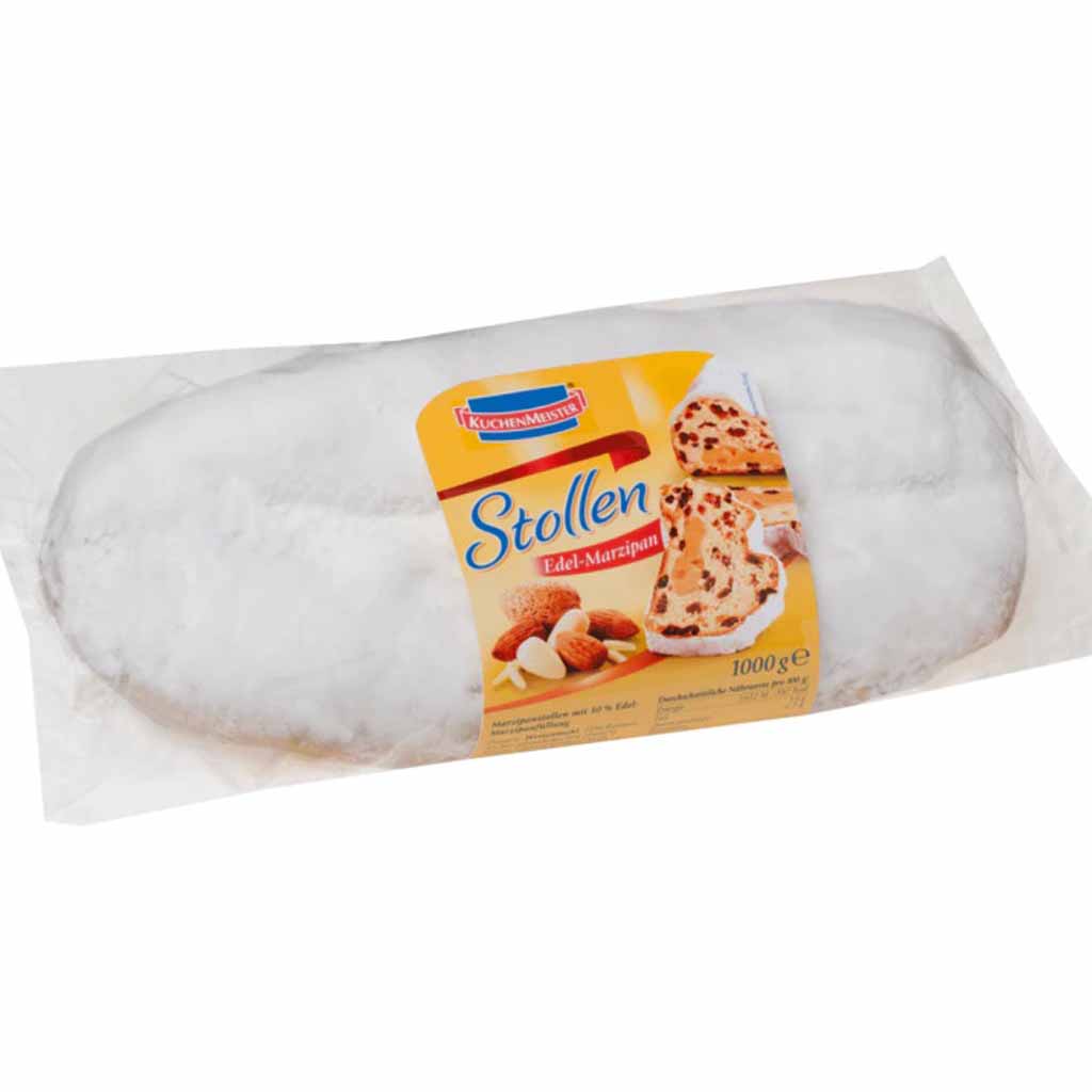 Kuchenmeister Stollen mit Edel-Marzipan 1000g MHD:6.3.25