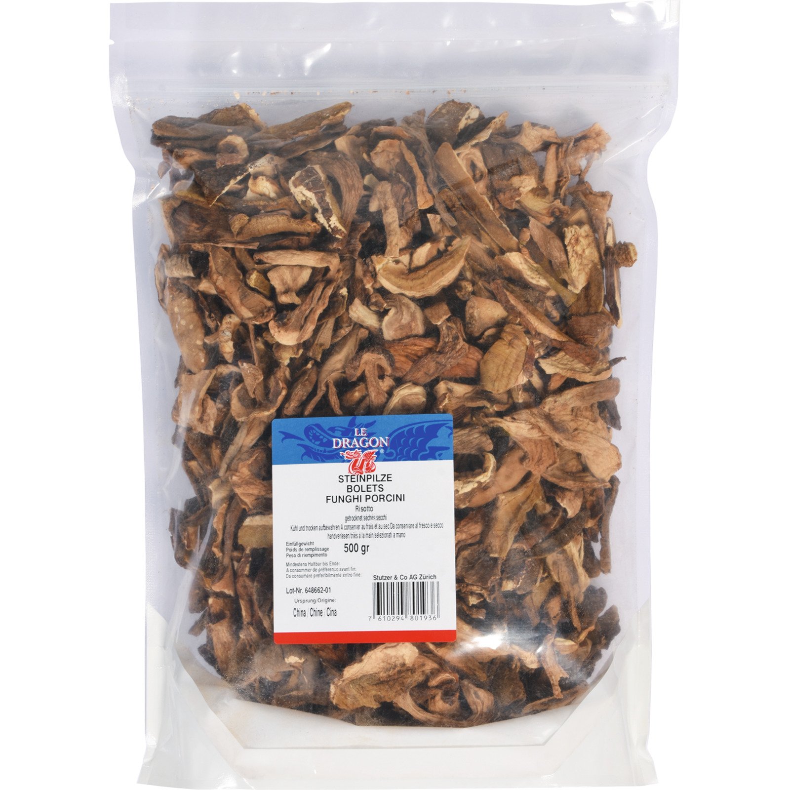 Le Dragon Steinpilze getrocknet 500 g